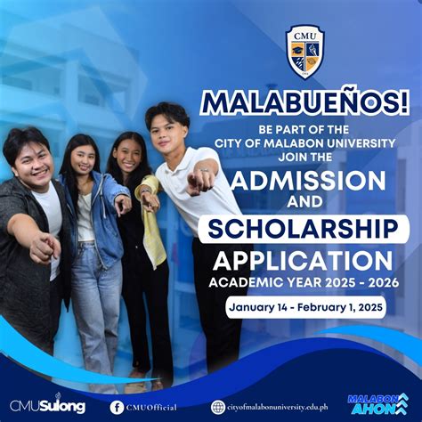 Admissions – City of Malabon University.